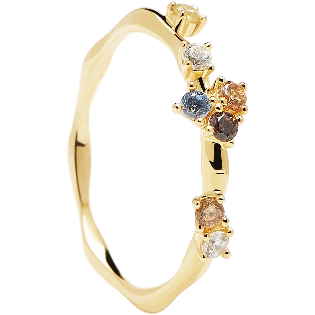 PDPAOLA 18K Gold Plated Silver Ring/ AN01-210-16