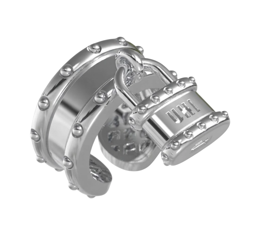Արծաթյա Մատանի 18 mm / Lock5-18