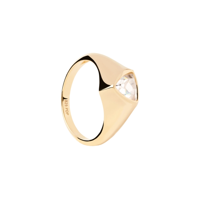 PDPAOLA 18K Gold Plated Silver Ring/ AN01-986-14