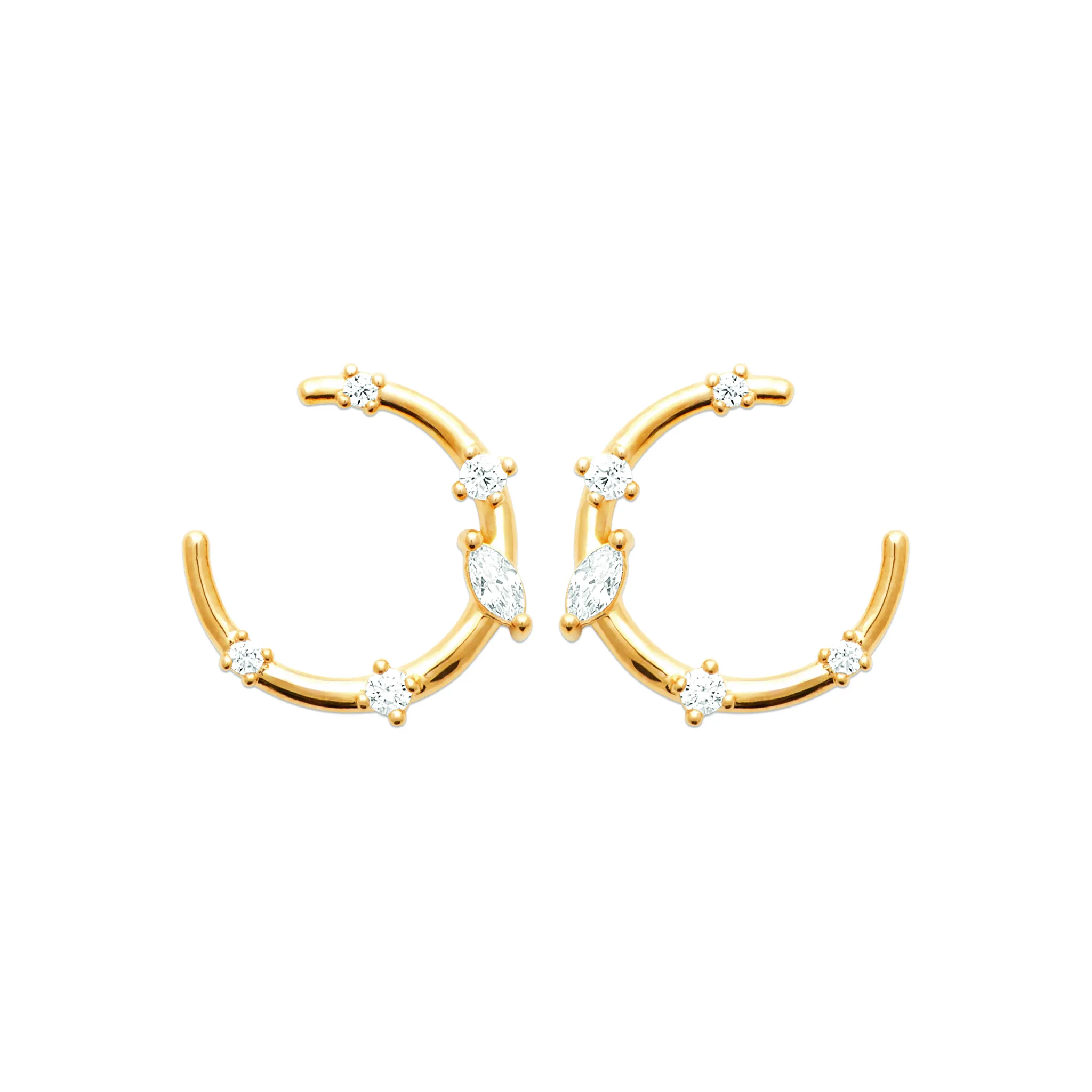 Maison de la Bijouterie 18K Gold Plated Earring/ 23077210