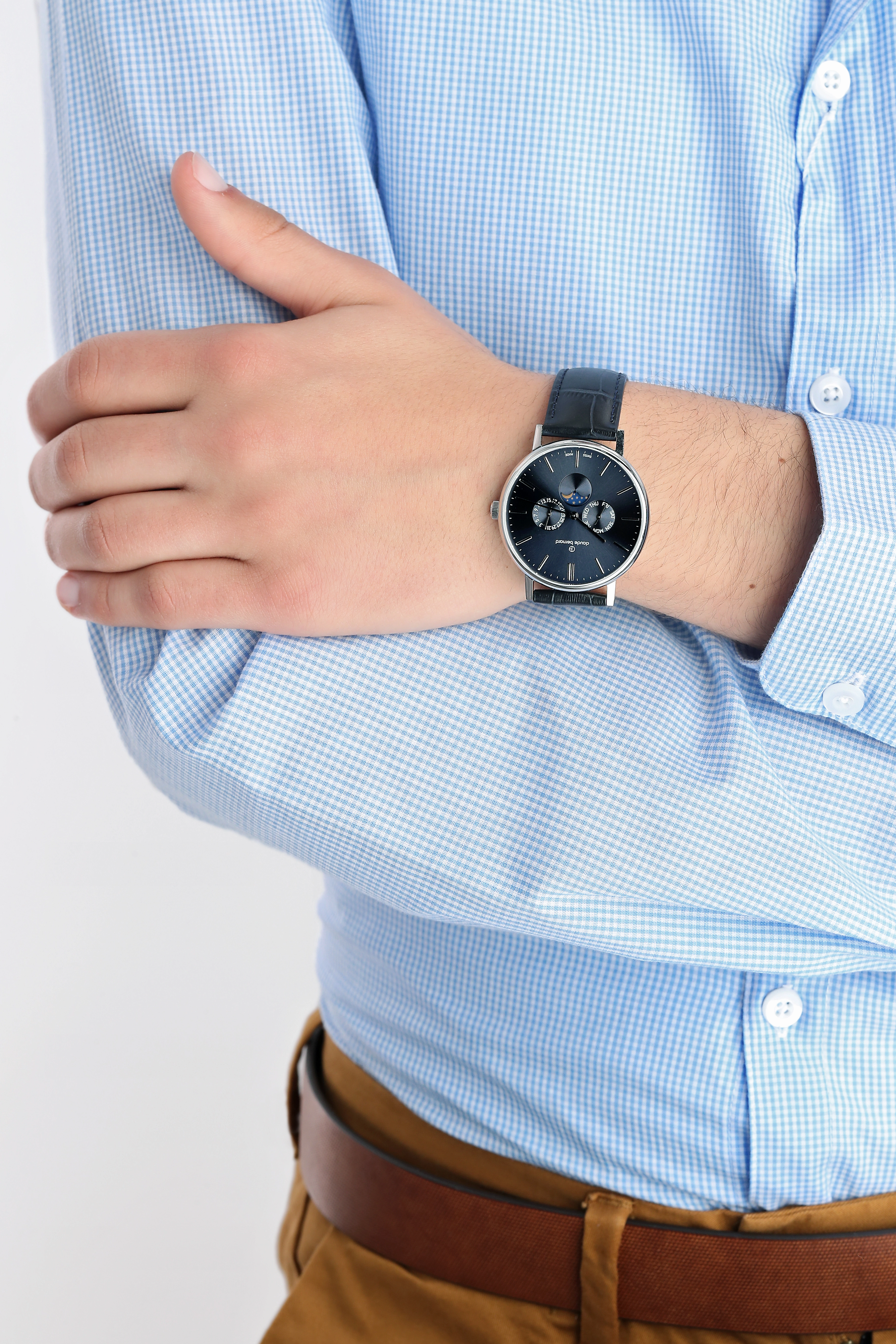 Claude Bernard  Men's  Wristwatch/ 40004 3 BUIN Switzerland