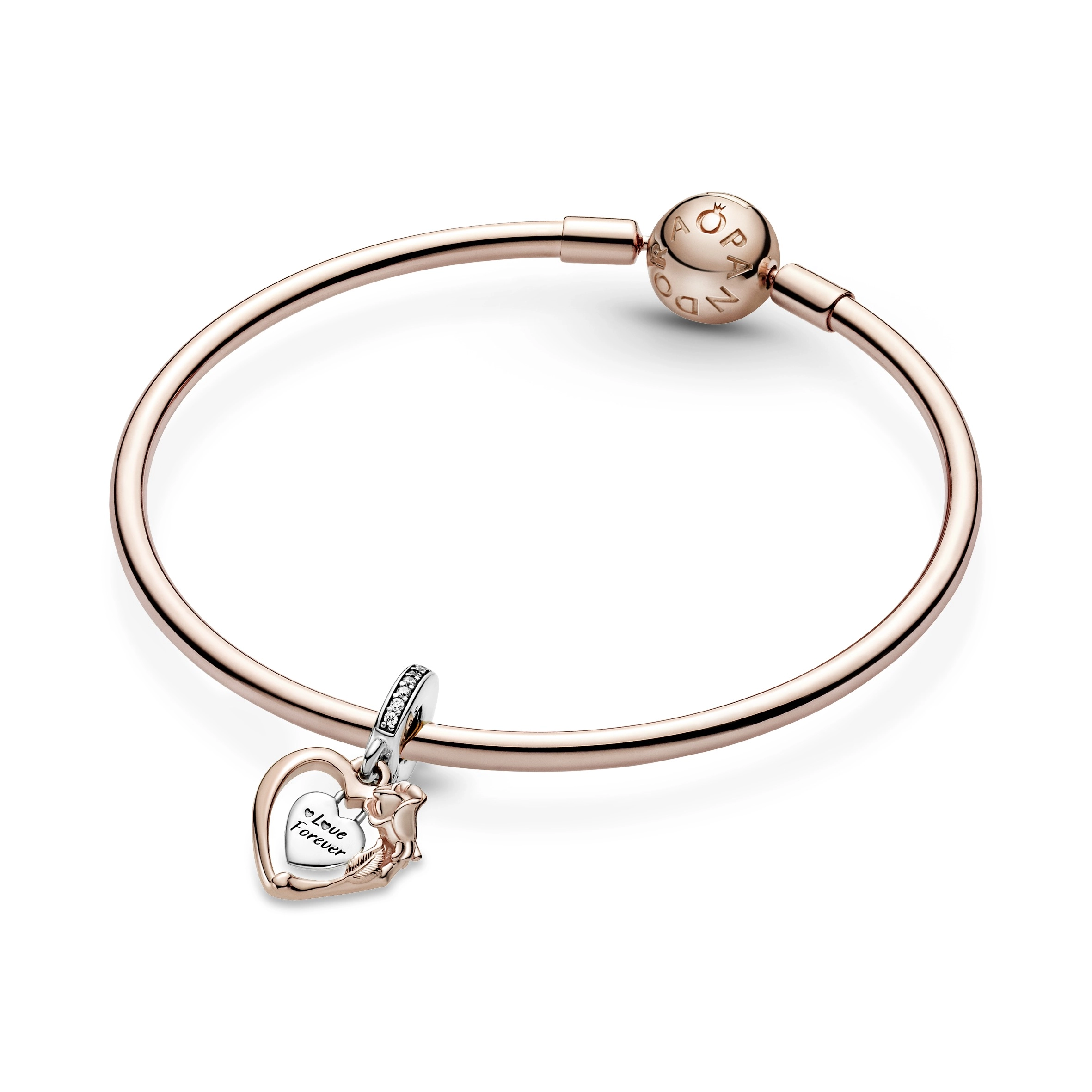 PANDORA Moments 14K Վարդագույն ոսկու պատվածքով Արծաթյա Չարմ/ 789290C01
