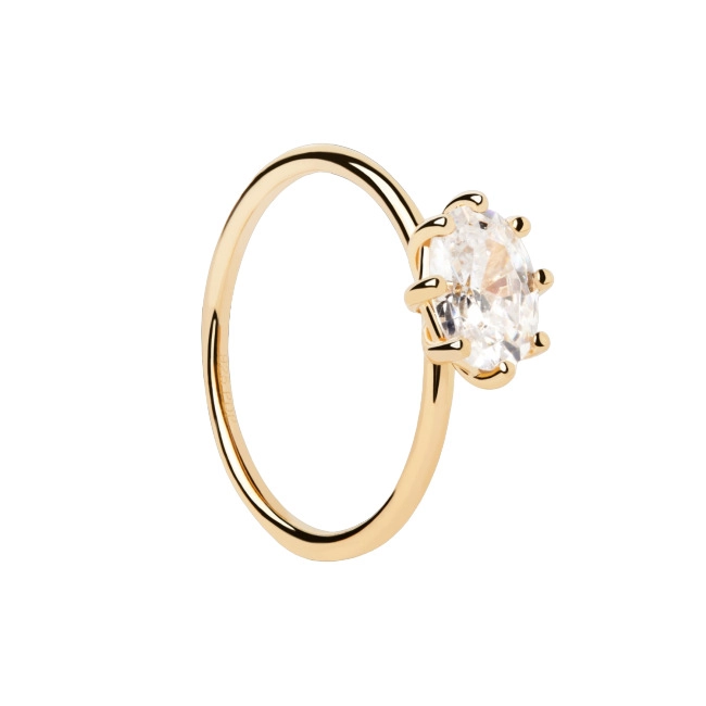 PDPAOLA 18K Gold Plated Silver Ring/ AN01-A12-14