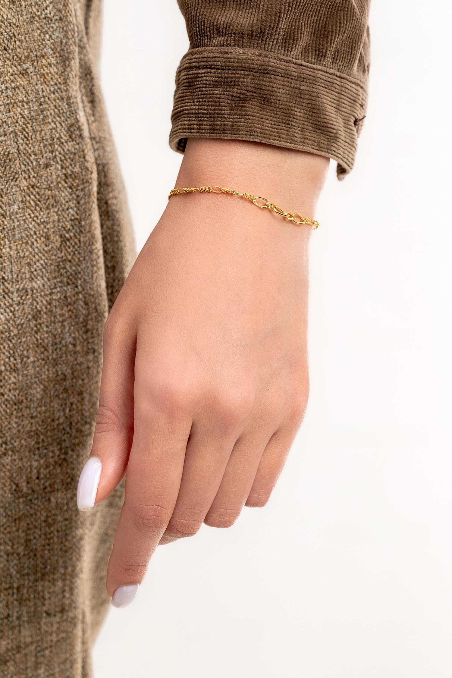 Ania Haie 14K Ոսկեպատ Արծաթյա Թևնոց/ B021-03G
