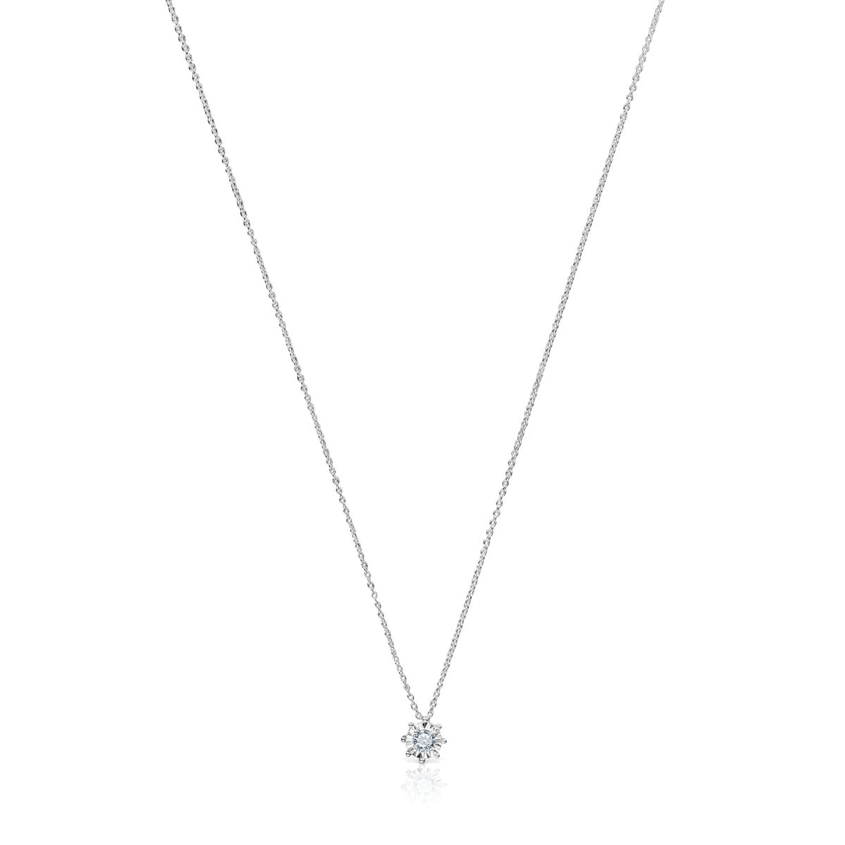 TOUS 18K White Gold Pendant/1004252000