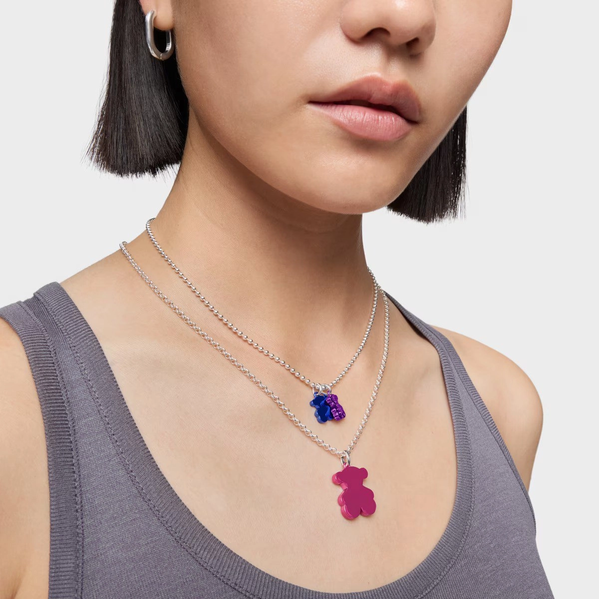 TOUS Silver Pendant/ 1004252700