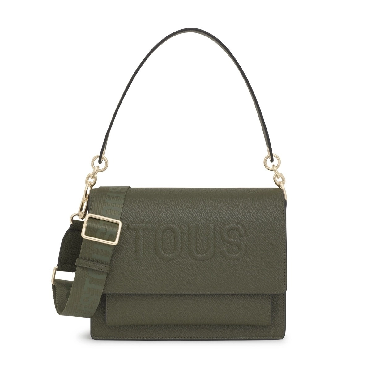 PU.NY.CO,HANDBAG M.AUDREE T BRENDA KHAKI