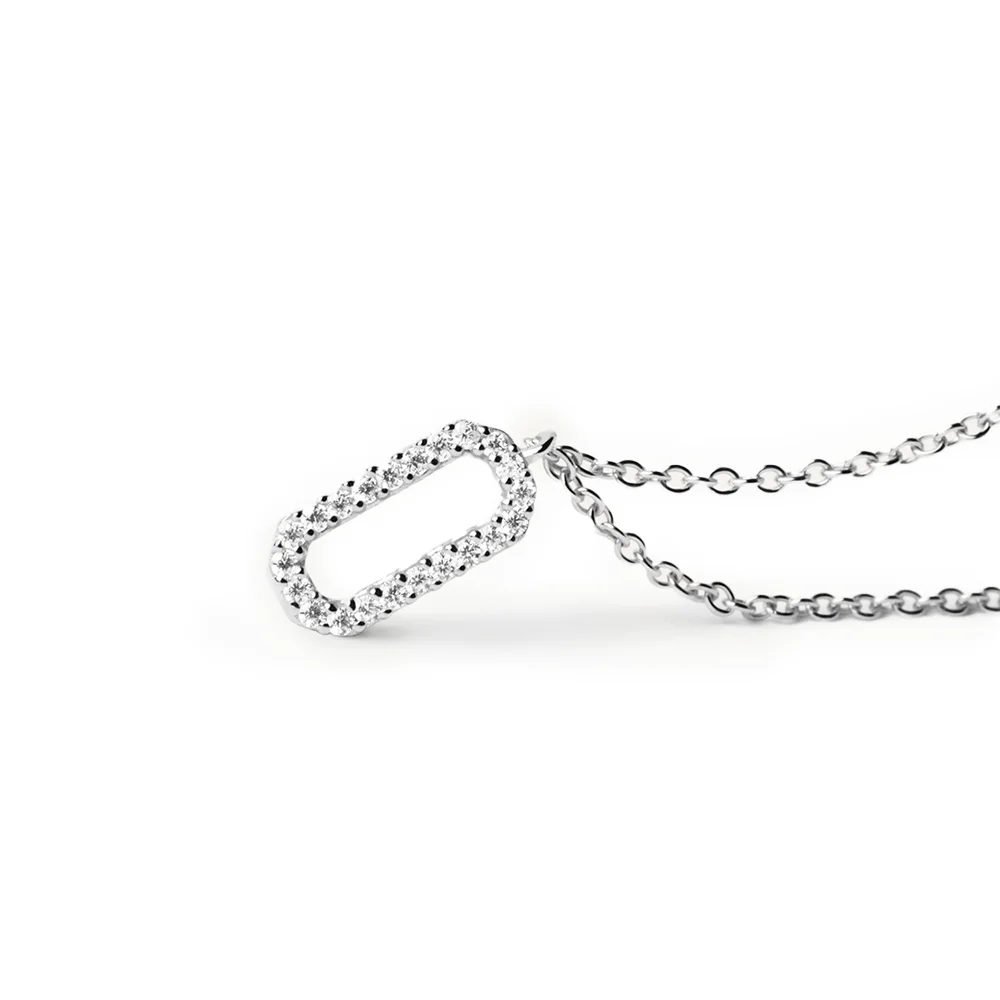 PDPAOLA Silver Necklace/ CO02-484-U