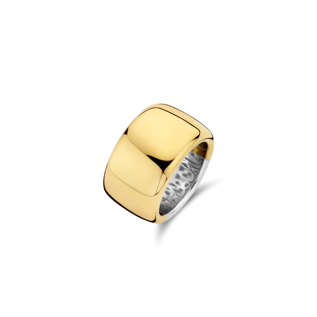 Ti Sento 14K Gold Plated Silver Ring/ 12233SY-56