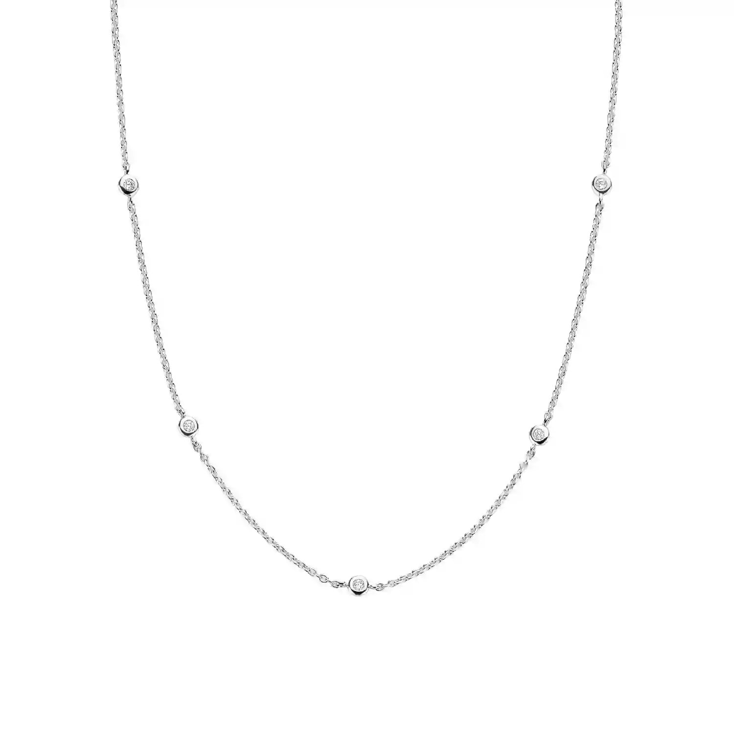 Ti Sento Серебряное Ожерелье/ 3978ZI-42