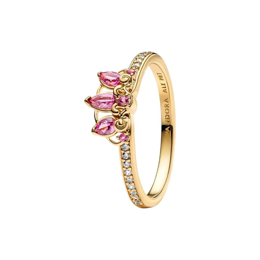 PANDORA Disney 14K Ոսկեպատ Արծաթյա Մատանի/ 163651C01-54