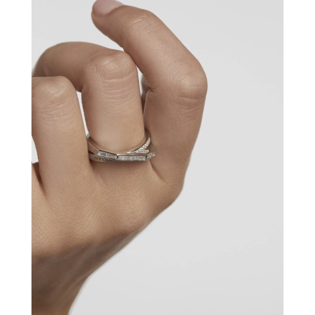 PDPAOLA Silver Ring/ AN02-A10-14