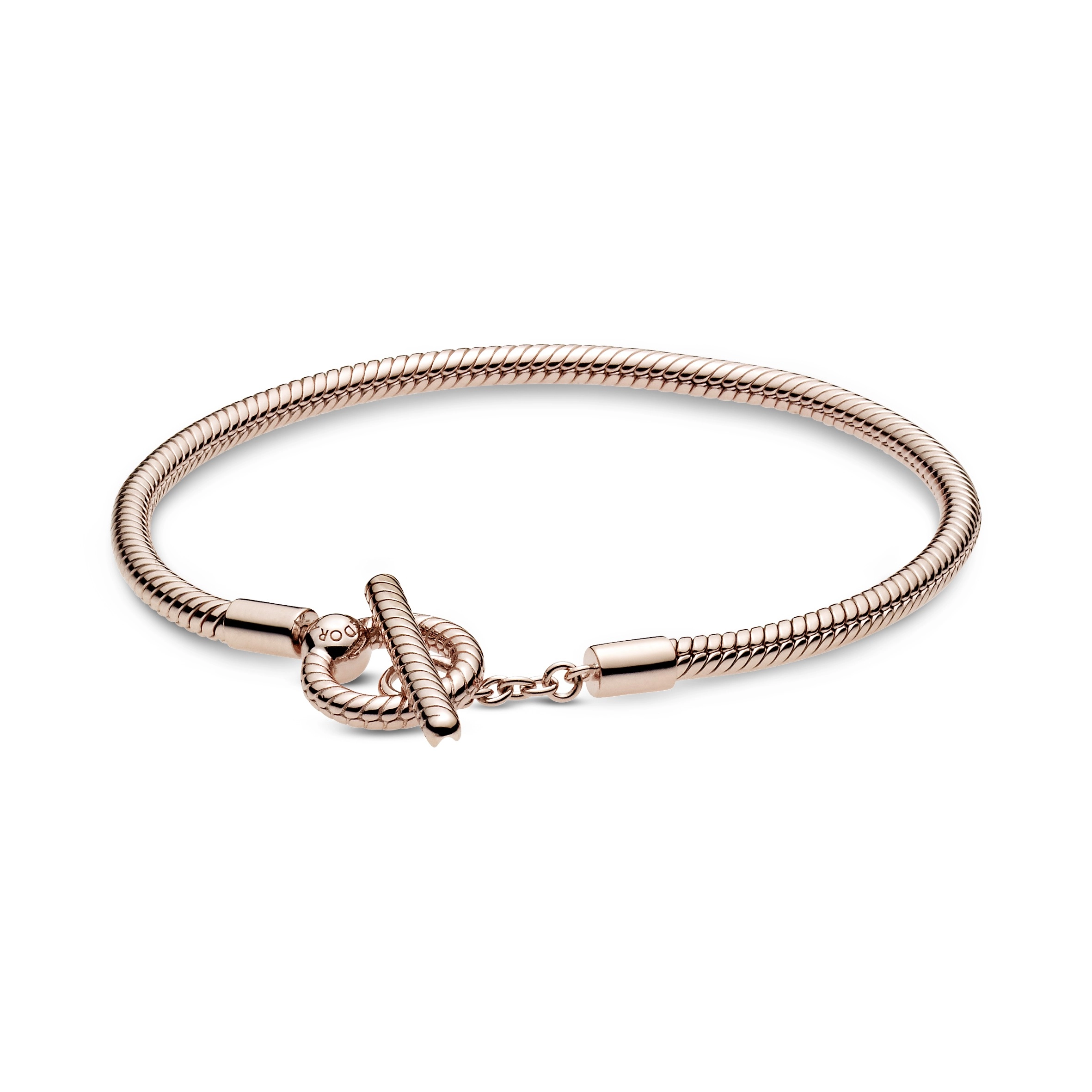 PANDORA Rose 14K Վարդագույն ոսկու պատվածքով Արծաթյա Թևնոց/ 589087C00-18