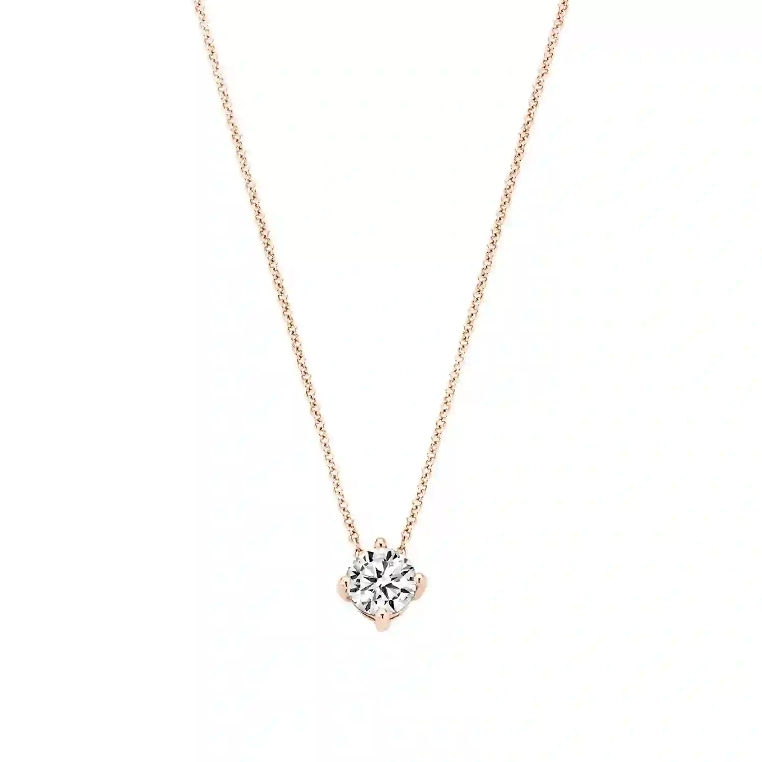 Blush 14K Rose gold Necklace/ 3057RZI