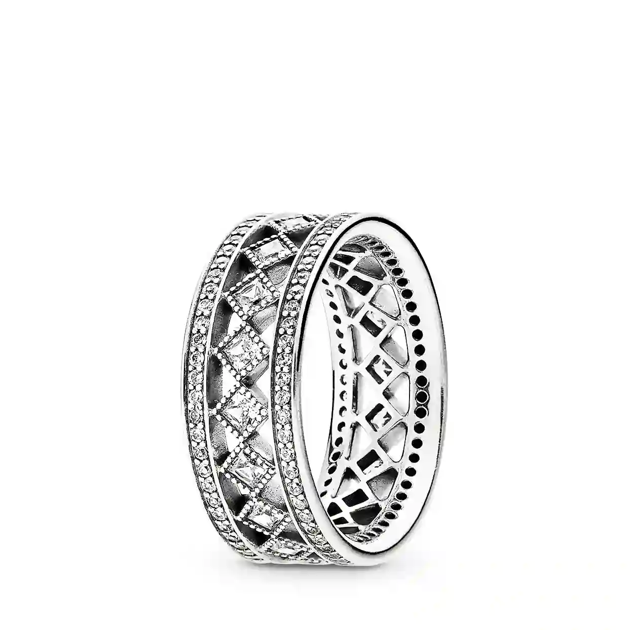 PANDORA Moments Silver Ring/ 191007CZ-56