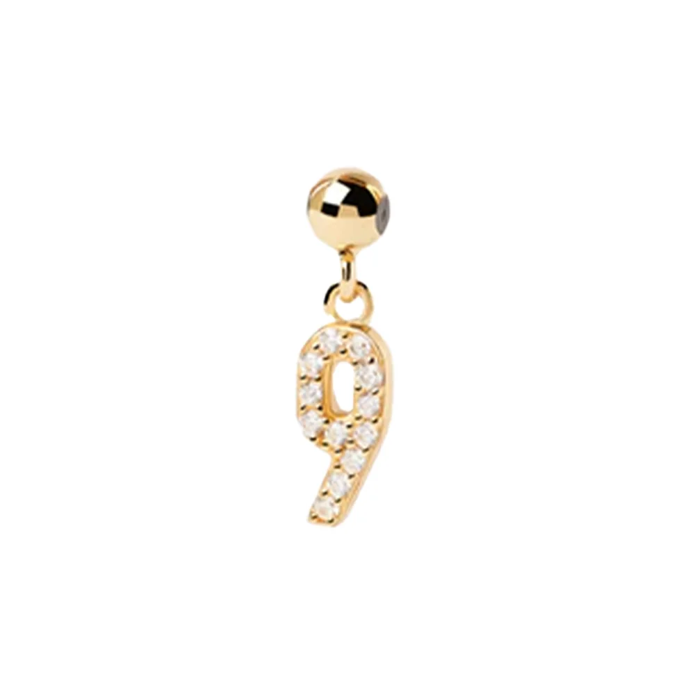 PDPAOLA 14K Gold Plated Silver Charm/ CH01-001-U