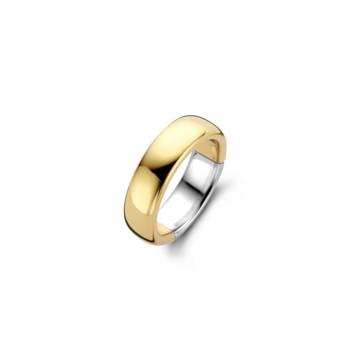 Ti Sento 14K Gold Plated Silver Ring/ 12235SY-54