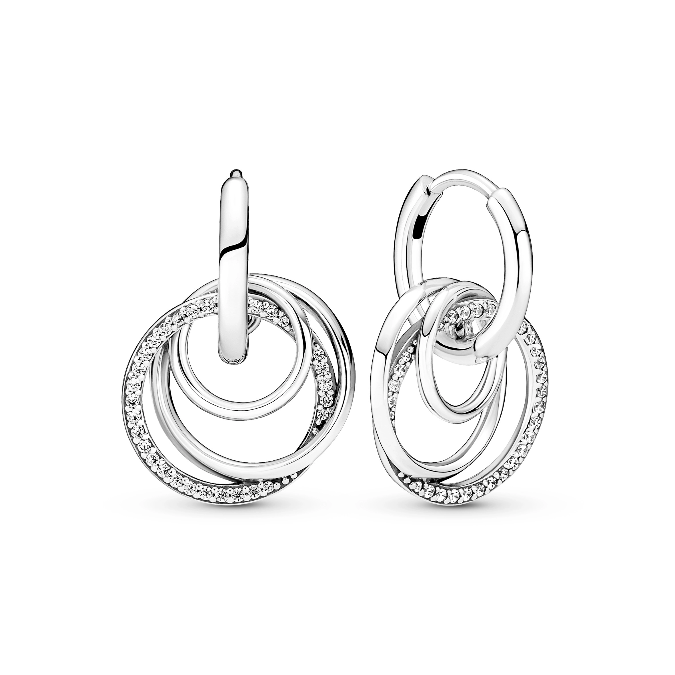PANDORA Moments Silver Earring/ 291156C01