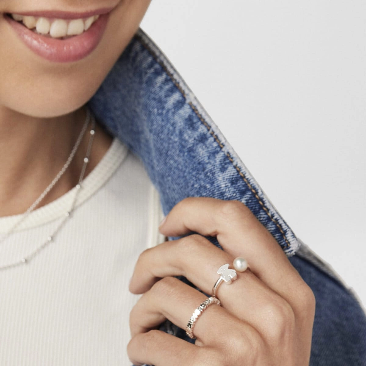 TOUS Silver Ring/ 512725525