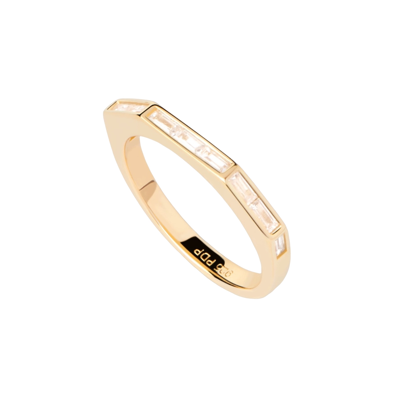 PDPAOLA 18K Gold Plated Silver Ring/ AN01-A04-12