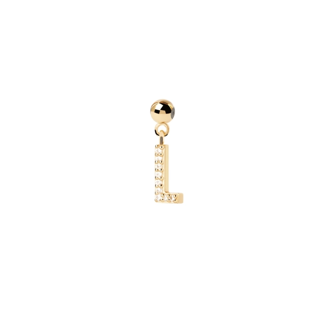 PDPAOLA 18K Gold Plated Silver Charm/ CH01-061-U