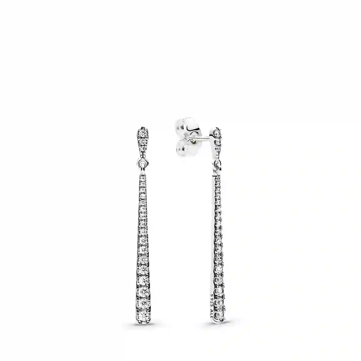 PANDORA Moments Silver Earring/ 296351CZ