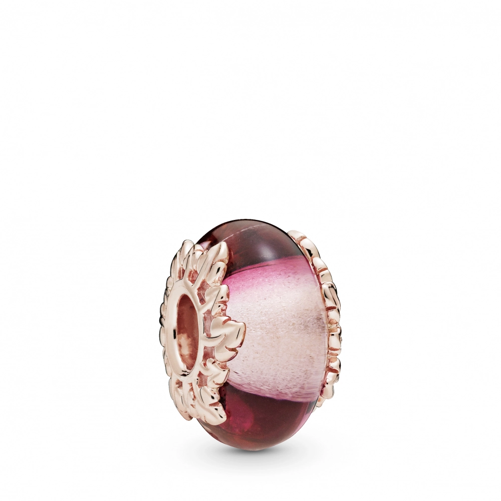 PANDORA Rose 14K Վարդագույն ոսկու պատվածքով Արծաթյա Չարմ/ 788244
