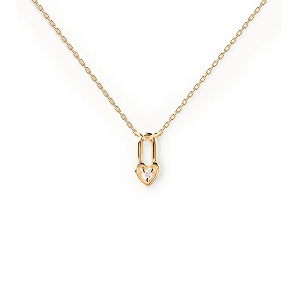 PDPAOLA 14K Gold Plated Silver Necklace/ CO01-510-U