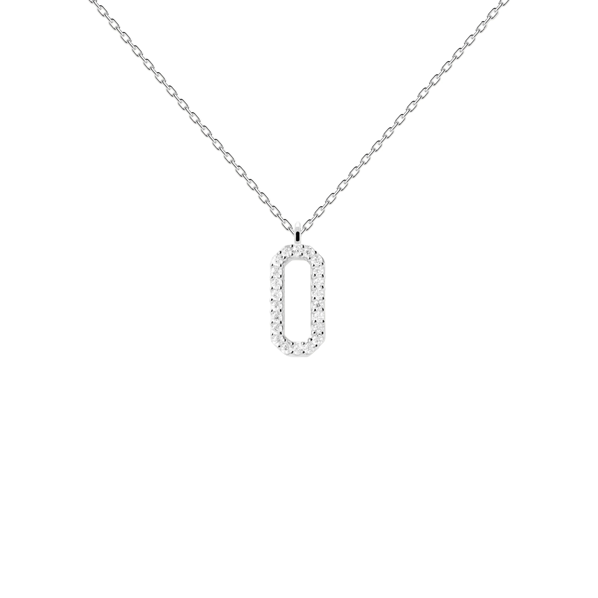 PDPAOLA Silver Necklace/ CO02-484-U