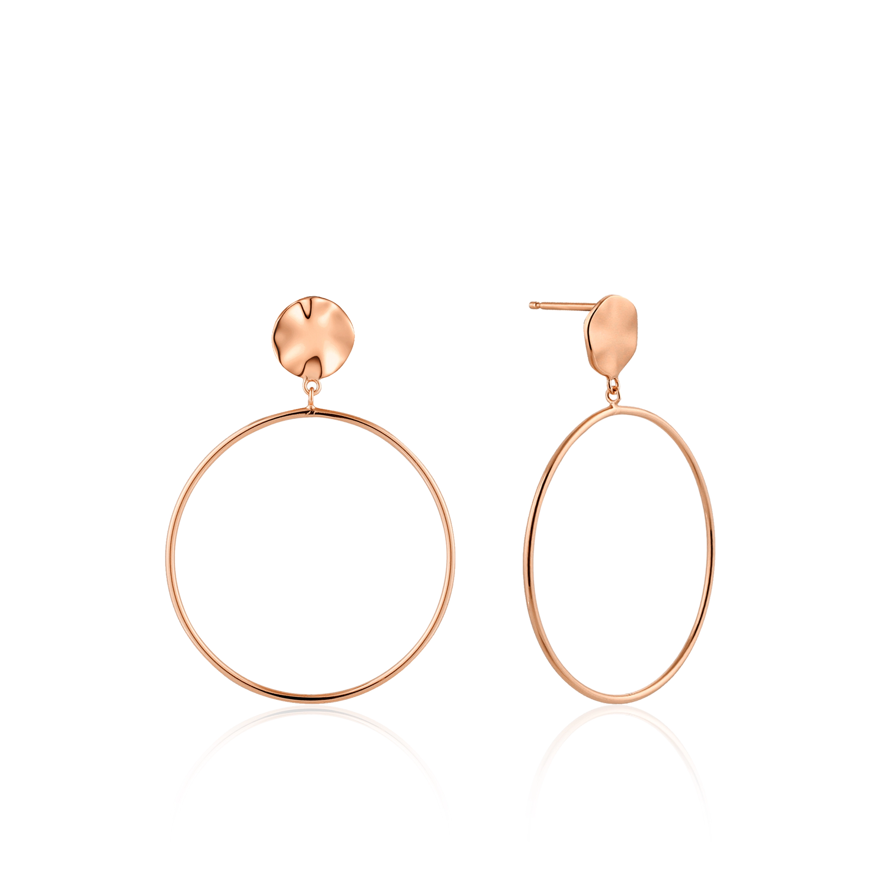 Ania Haie 14K Ոսկեպատ Արծաթյա Ականջօղ/ E007-06R