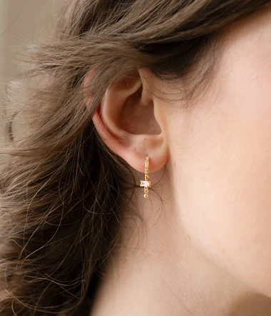Zag Bijoux Серьги/ SEC22996-01WHT