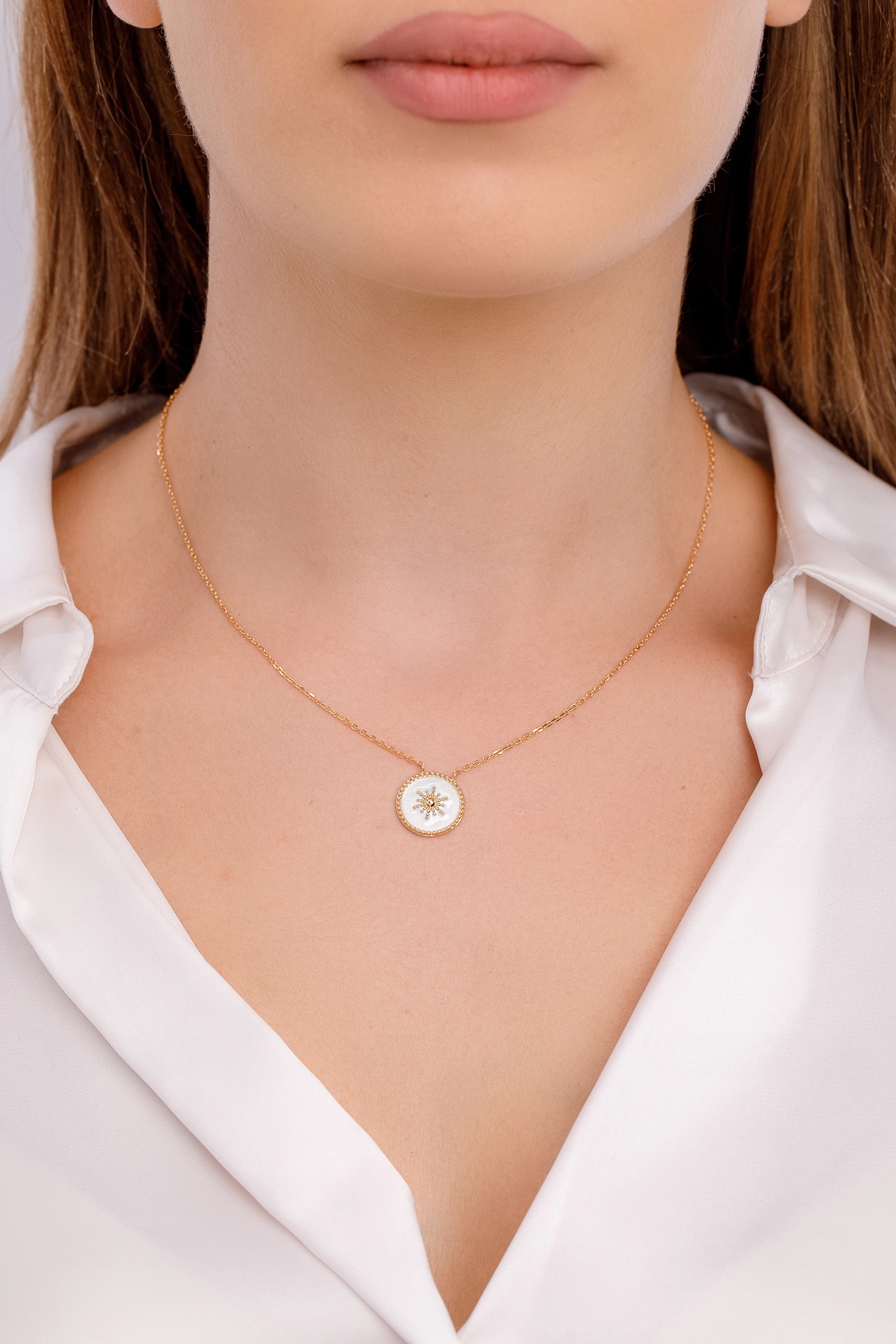 Maison de la Bijouterie 18K Позолоченное Ожерелье/ 92167445