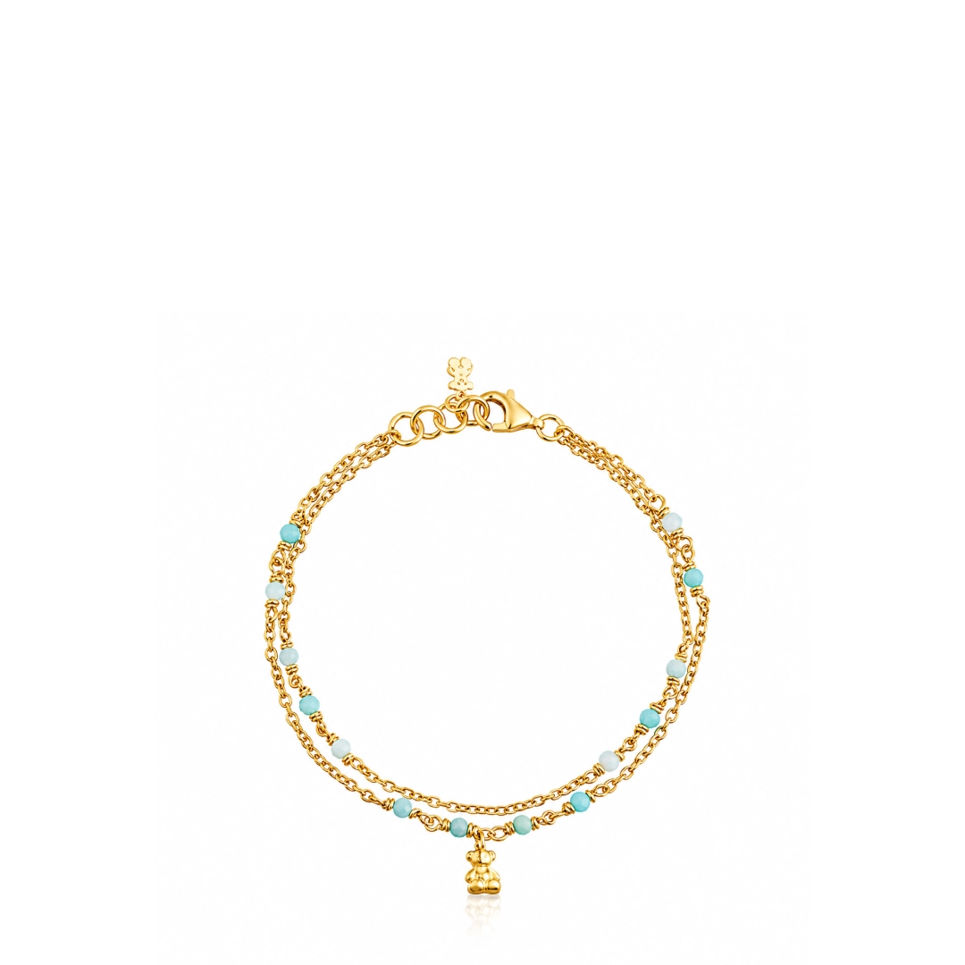 TOUS 18K Gold plated Silver Bracelet/ 311561600