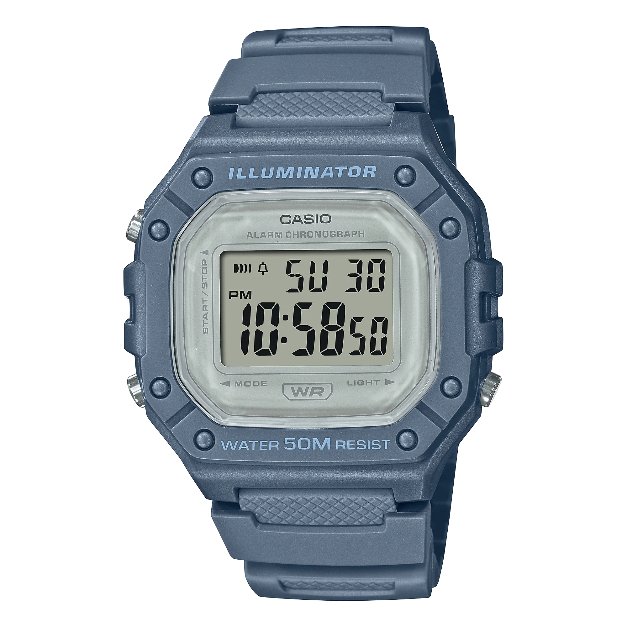 Casio General Unisex Wristwatch/ W-218HC-2AVDF