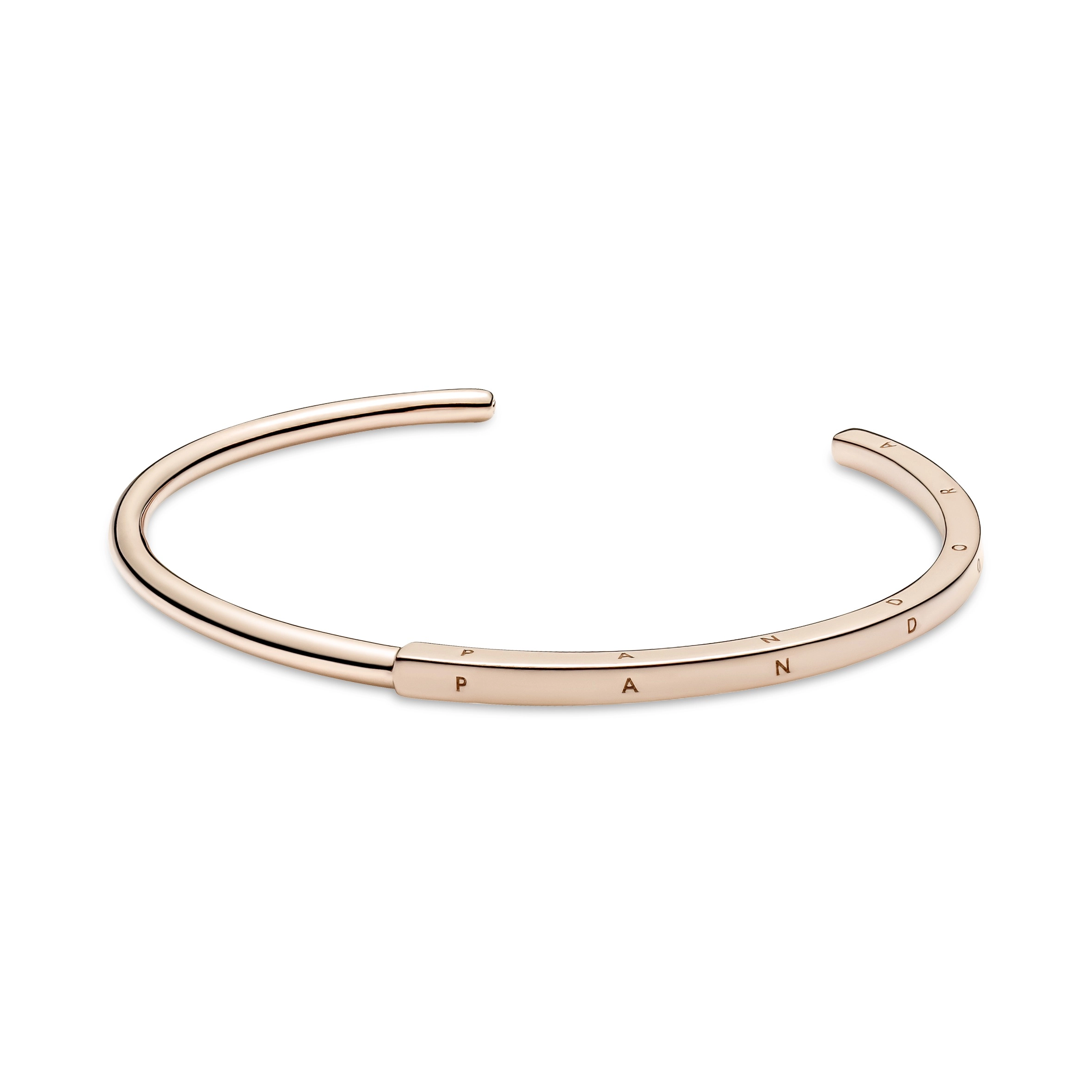 PANDORA Signature 14K Վարդագույն ոսկու պատվածքով Արծաթյա Թևնոց/ 589493C00-1