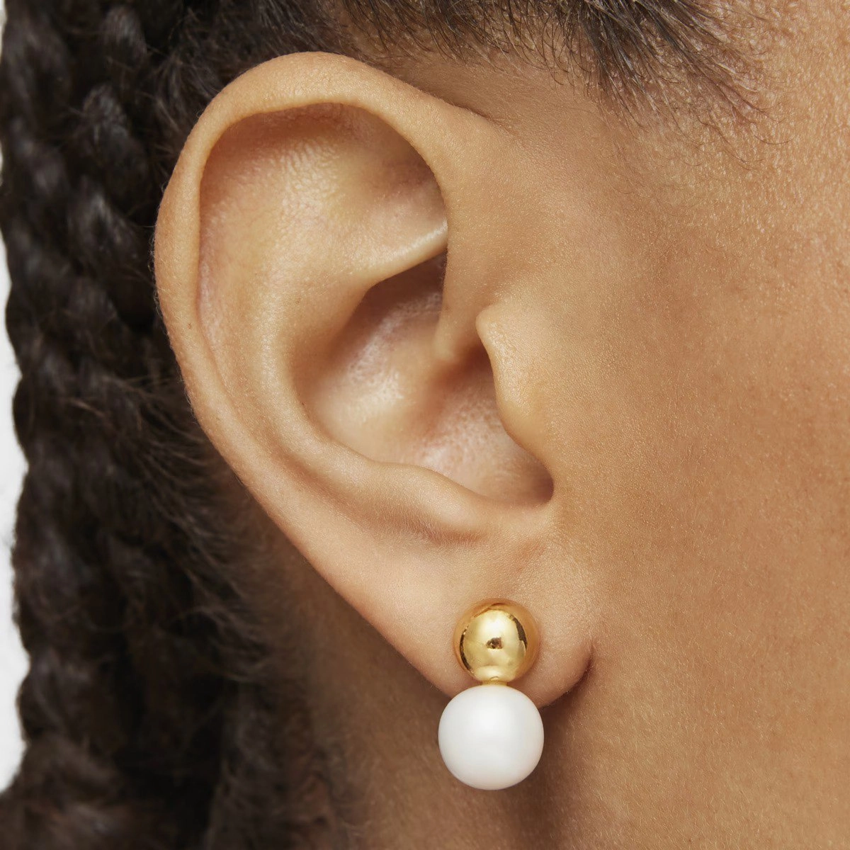 TOUS 18K Gold plated Silver Earring/ 111233610
