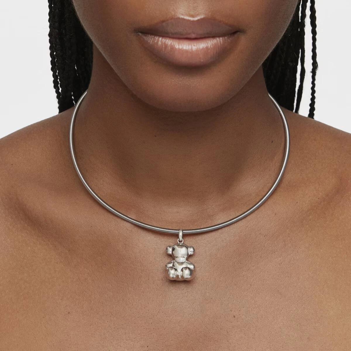 TOUS Silver Pendant/ 211564530