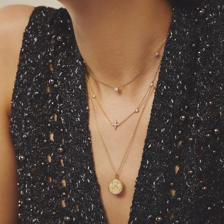 Ania Haie 14K Gold Plated Silver Necklace/ N065-02G