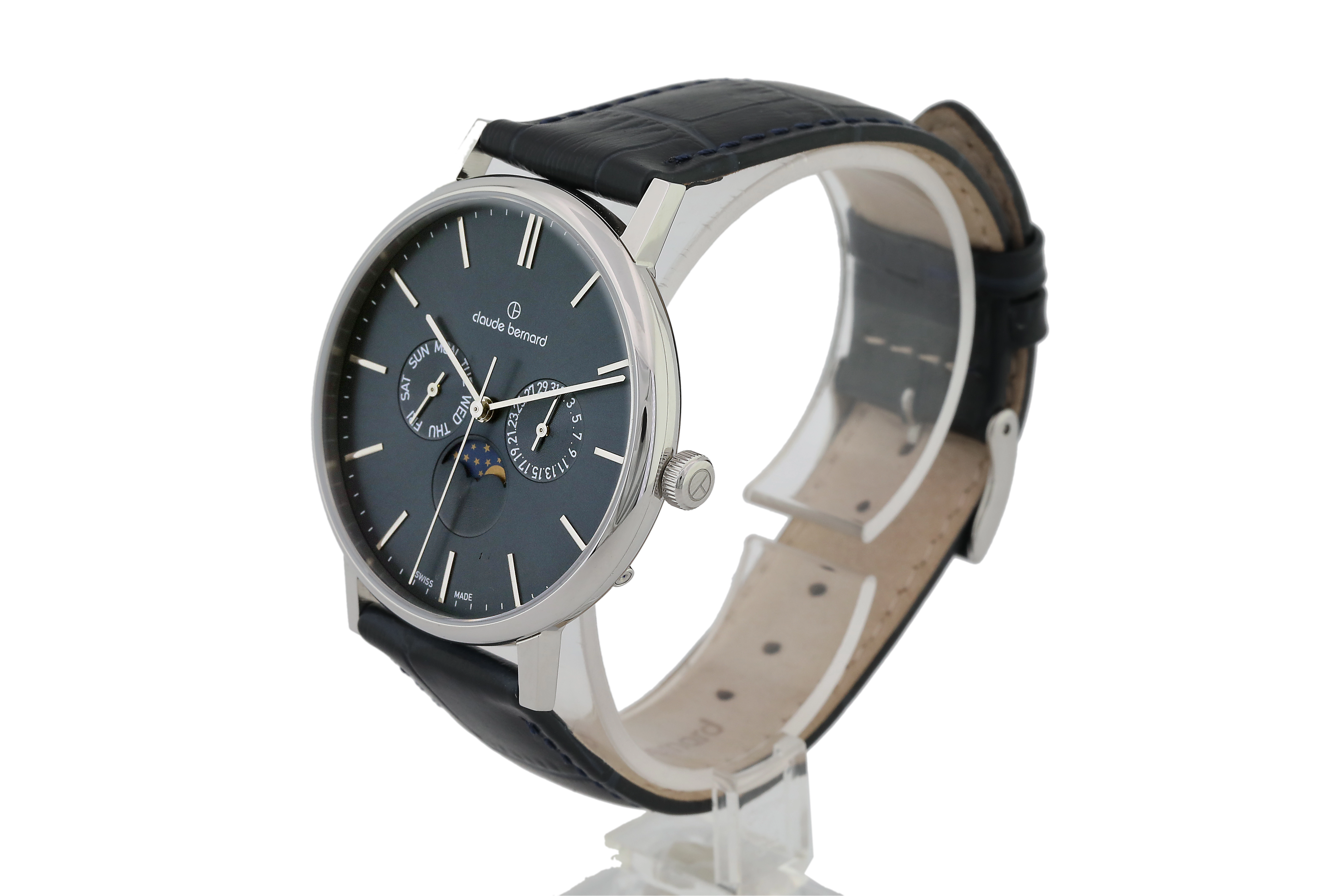 Claude Bernard  Men's  Wristwatch/ 40004 3 BUIN Switzerland