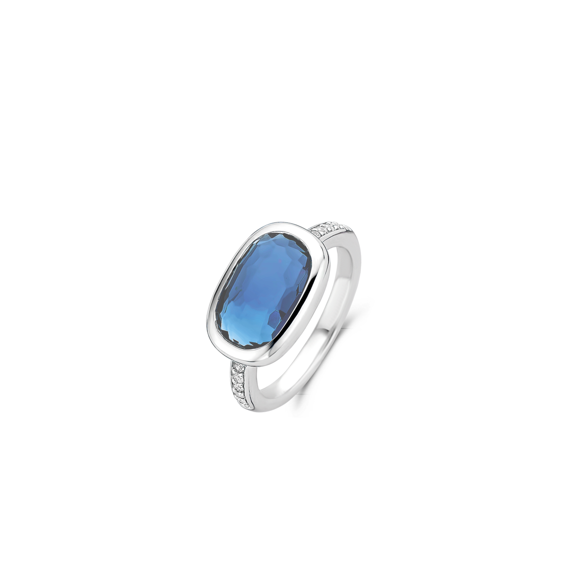 Ti Sento Silver Ring/ 12139DB-56
