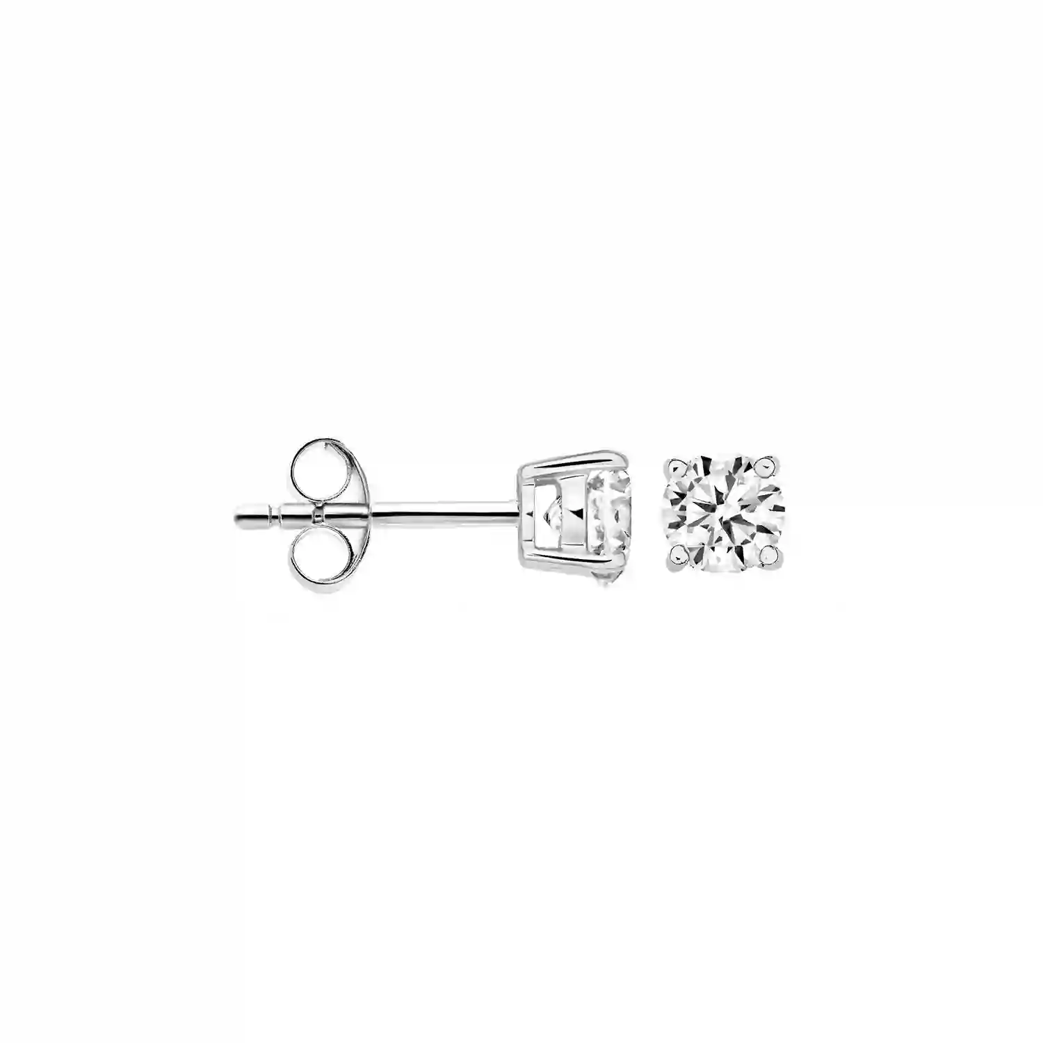 Blush 14K White Gold Earring/ 7127WZI