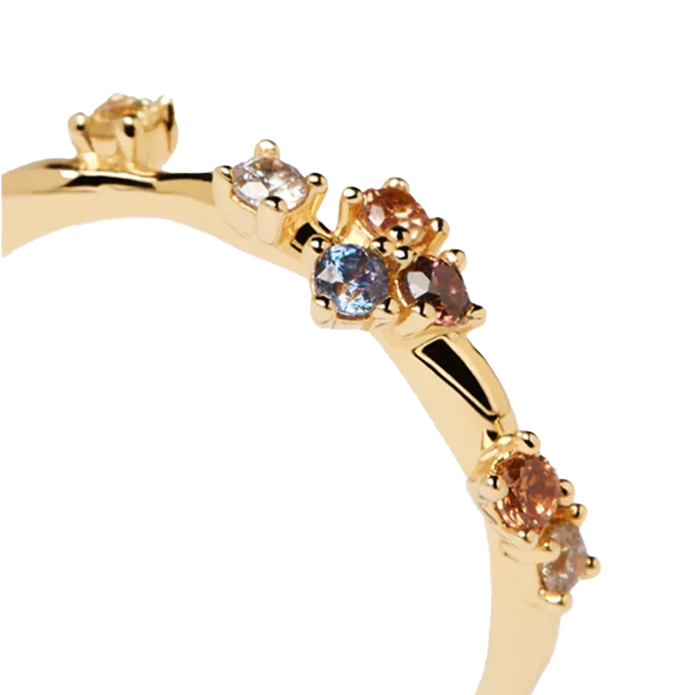 PDPAOLA 14K Gold Plated Silver Ring/ AN01-210-14