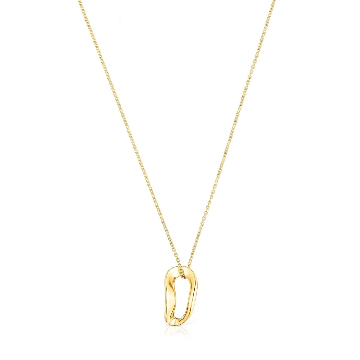 TOUS 18K Gold plated Silver Necklace/ 311732570