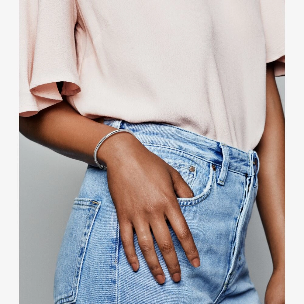 PANDORA Moments Silver Bracelet/ 597953CZ-3