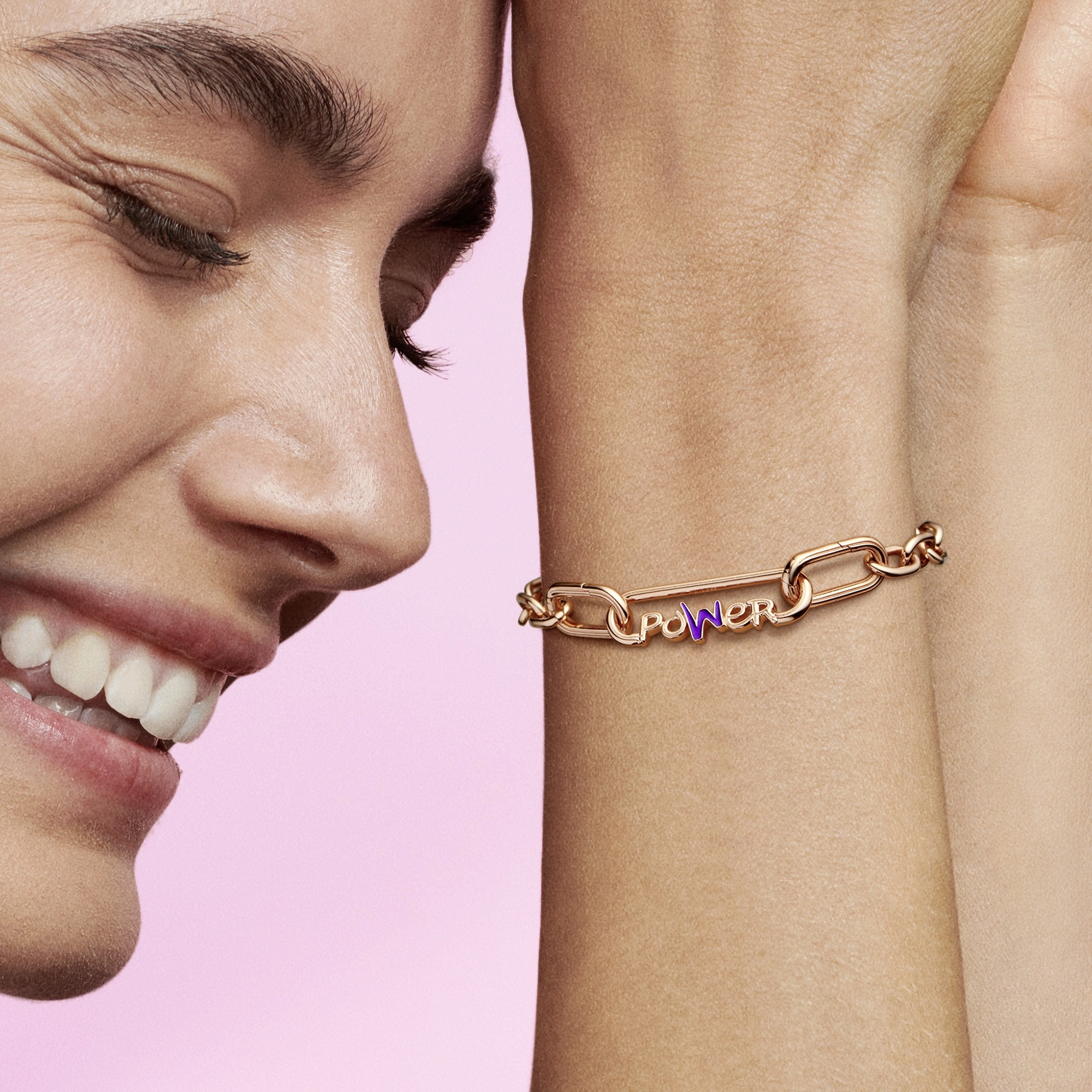 PANDORA Me 14K Վարդագույն ոսկու պատվածքով Արծաթյա Չարմ/ 780766C01