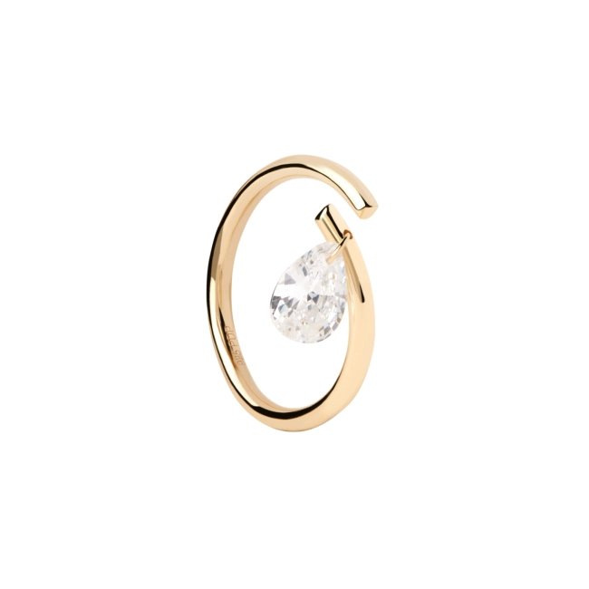 PDPAOLA 18K Gold Plated Silver Ring/ AN01-959-18