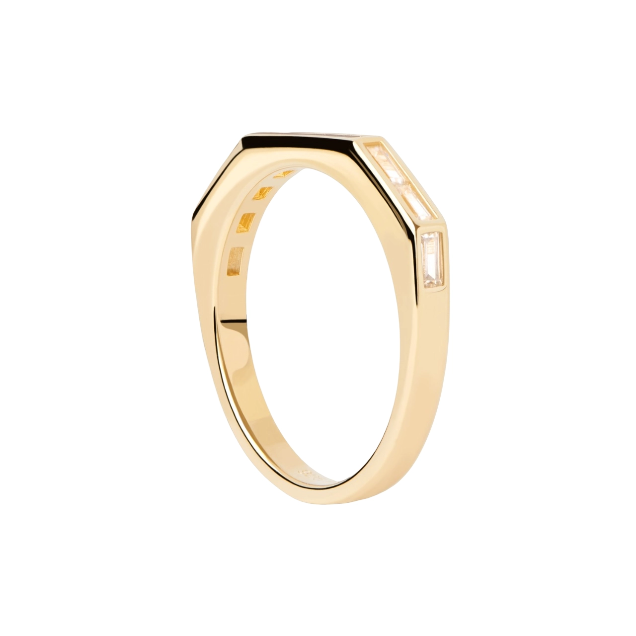 PDPAOLA 18K Gold Plated Silver Ring/ AN01-A04-12