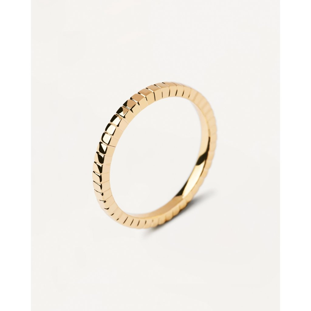 PDPAOLA 18K Gold Plated Silver Ring/ AN01-811-16