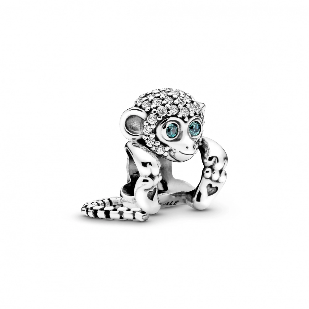 PANDORA Moments Silver Charm/ 798054CZ
