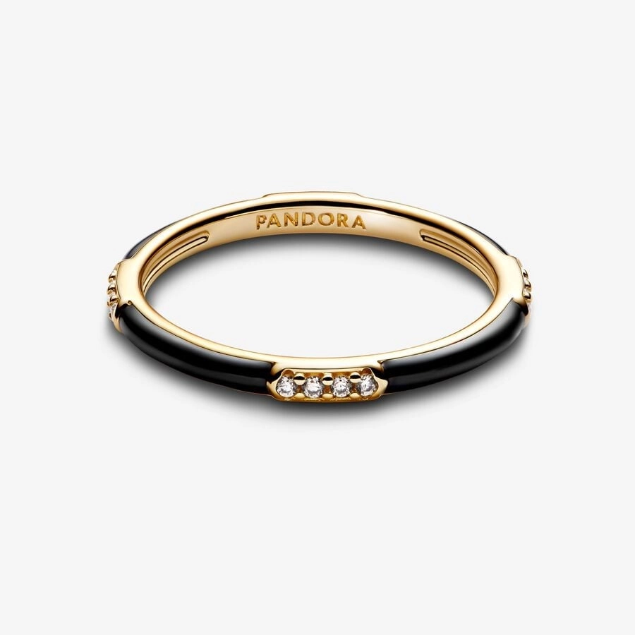 PANDORA Me 14K Gold Plated Silver Ring/ 163686C01-52